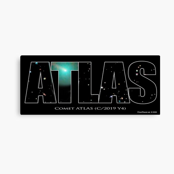 Comet Atlas Canvas Print