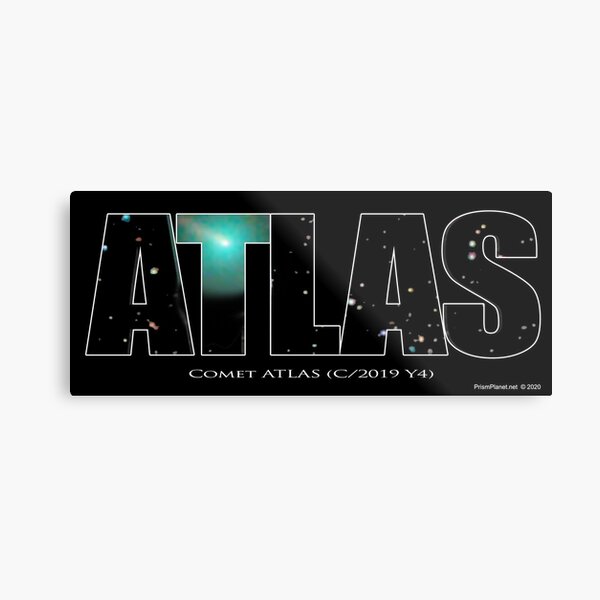 Comet Atlas Metal Print