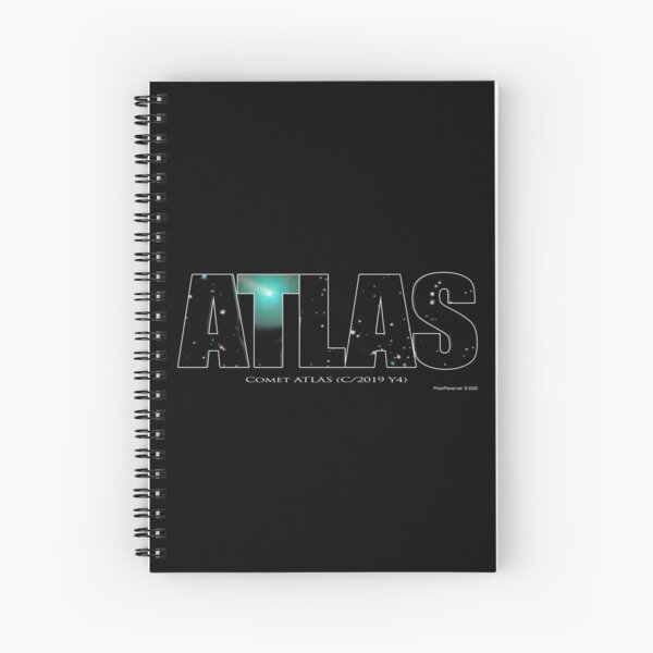 Comet Atlas Spiral Notebook