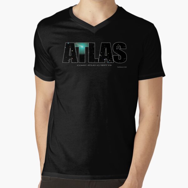 Comet Atlas V-Neck T-Shirt