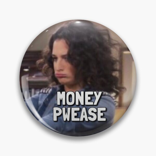 Item preview, Money Pwease - Mona Lisa Saperstein designed and sold by Cuttintees.