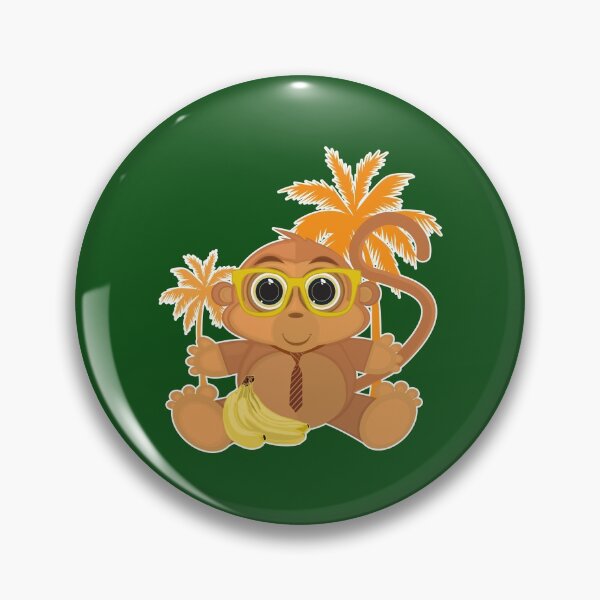 Item preview, Monkey Nerd - Green designed and sold by Adamzworld.