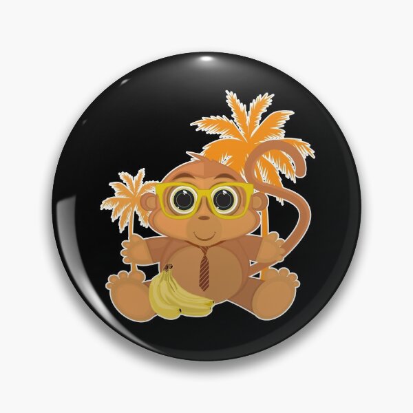 Item preview, Monkey Nerd - Black designed and sold by Adamzworld.