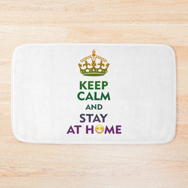 Item preview, keep calm and stay home coronavirus, designed and sold by Desenatorul1976.