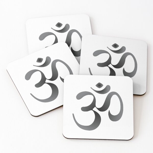 Item preview, Om Black and White Ralice Yoga Ohm Omn Omm Aum designed and sold by raliceyoga.