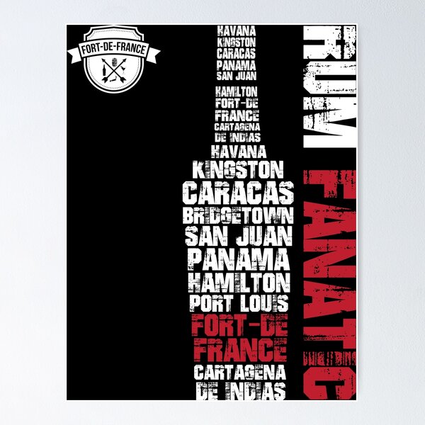 Item preview, Rum Fanatic - Martinique, Fort-de-France designed and sold by RumFanatic.