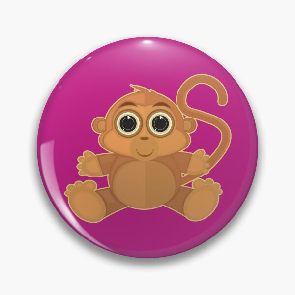 Item preview, Monkey - Pink designed and sold by Adamzworld.
