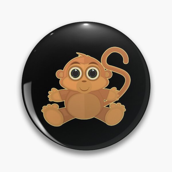 Item preview, Monkey - Black designed and sold by Adamzworld.