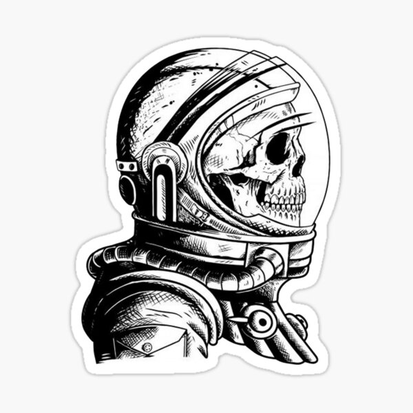 Item preview, Skeleton Head Astronaut  designed and sold by gsqui.