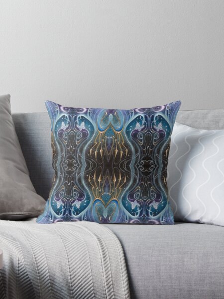Realm Wanderer - Bellow Throw Pillow