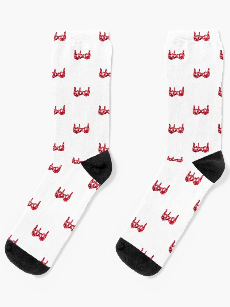 Blut Hand Gang Zeichen Socken Von Breaker160 Redbubble