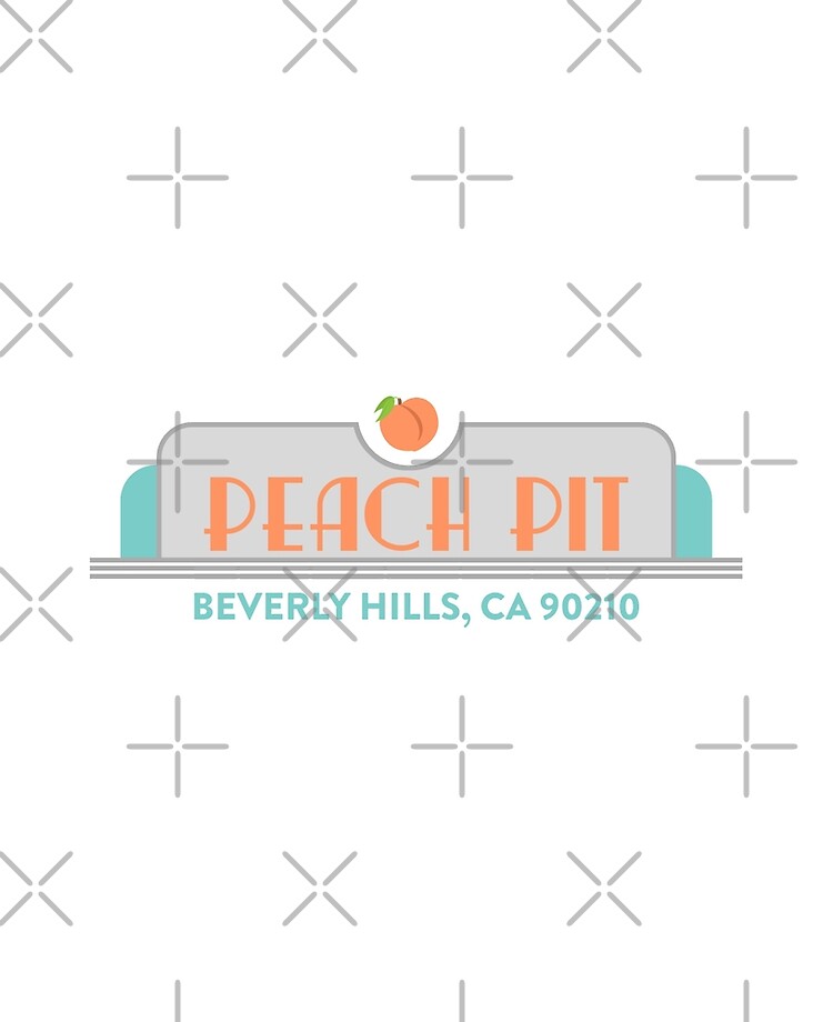 Peach Pit Beverly Hills Ipad Case Skin By Fandemonium Redbubble