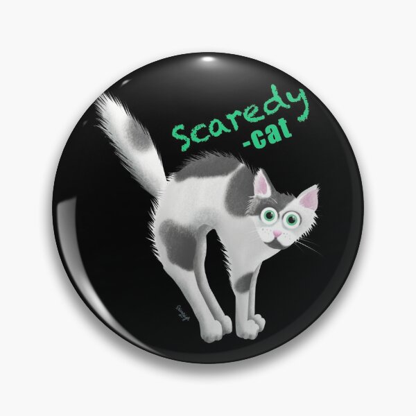 Item preview, Scaredy-cat designed and sold by Erica Leigh.