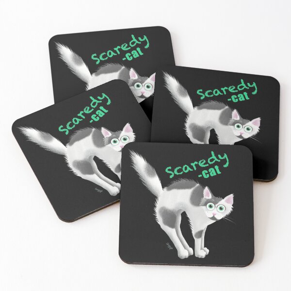 Item preview, Scaredy-cat designed and sold by Erica Leigh.