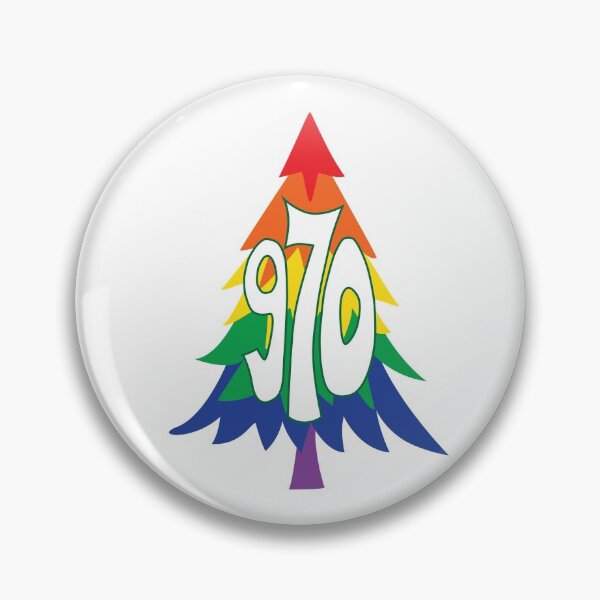 Item preview, Hand Drawn Pride Tree 970 Area Code designed and sold by itsrturn.