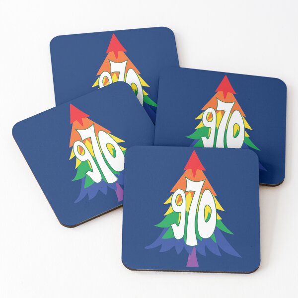 Item preview, Hand Drawn Pride Tree 970 Area Code designed and sold by itsrturn.