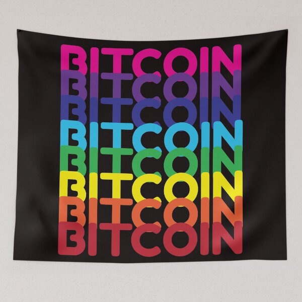 Item preview, Bitcoin Multi Colors designed and sold by MadMando.
