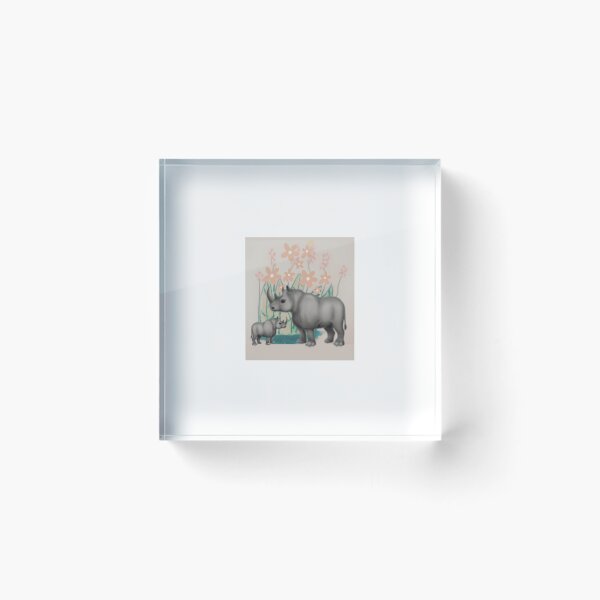 Item preview, Rhino  designed and sold by Tonyasartprints.
