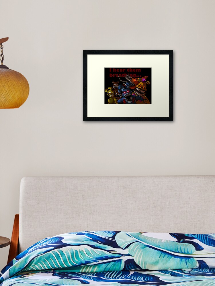 FNAF 4 Nightmare Animatronics Canvas Print for Sale by ladyfiszi