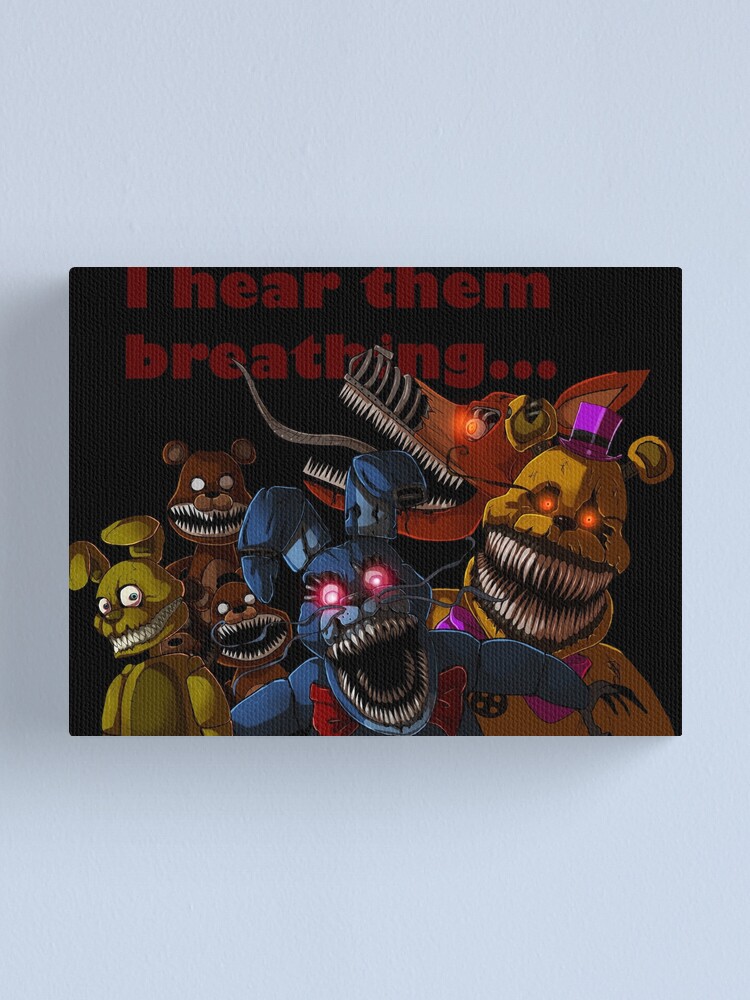 Are the FNaF 4 nightmare animatronic's real or are they just