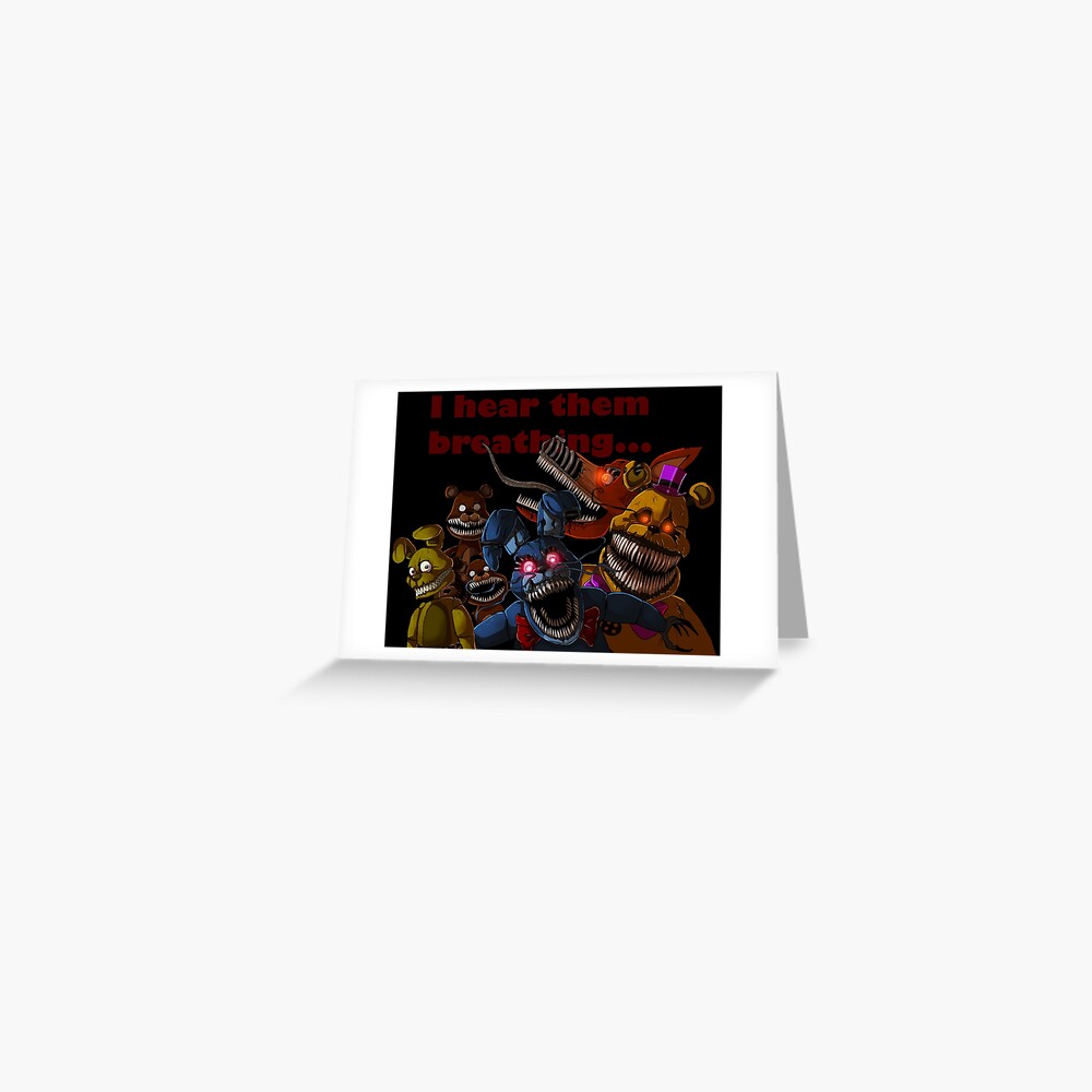 Fnaf 4 Unblocked Greeting Cards for Sale