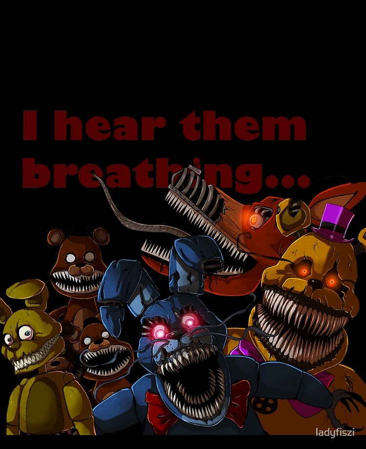 Download free Fnaf Complete Nightmare Animatronics Wallpaper