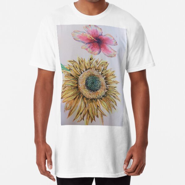 T Shirts Blumenzeichnungen Redbubble