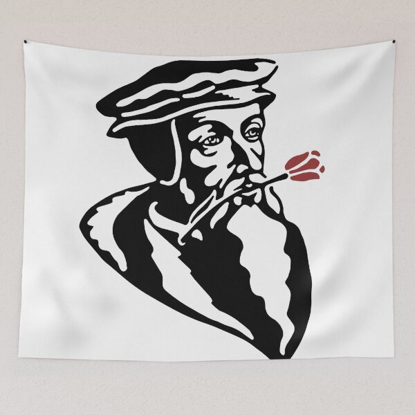 Item preview, John Calvin With a Tulip designed and sold by HalpinDesign.
