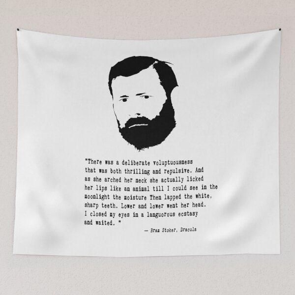 Item preview, Bram Stoker Writer designed and sold by The Dead  Writers Circle.