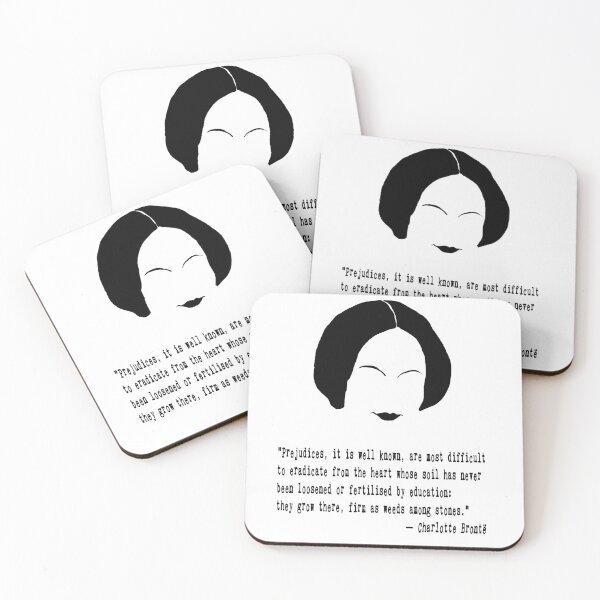 Item preview, Charlotte Brontë Quote designed and sold by The Dead  Writers Circle.