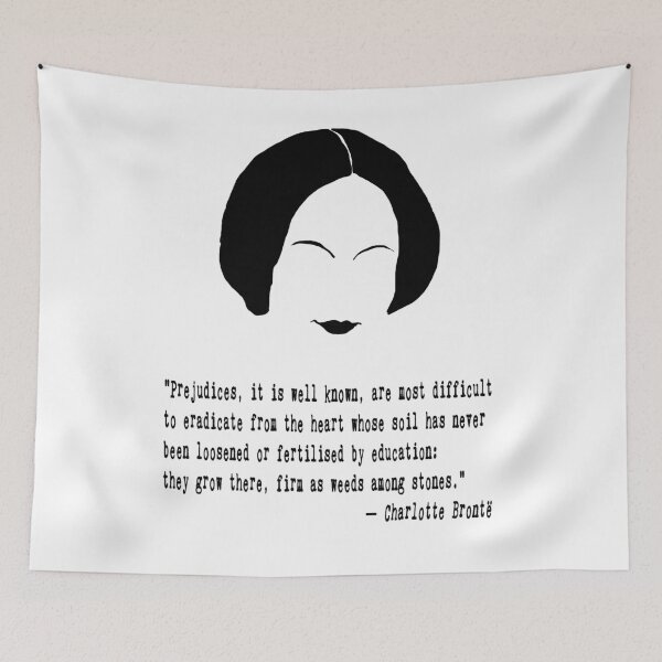 Item preview, Charlotte Brontë Quote designed and sold by The Dead  Writers Circle.