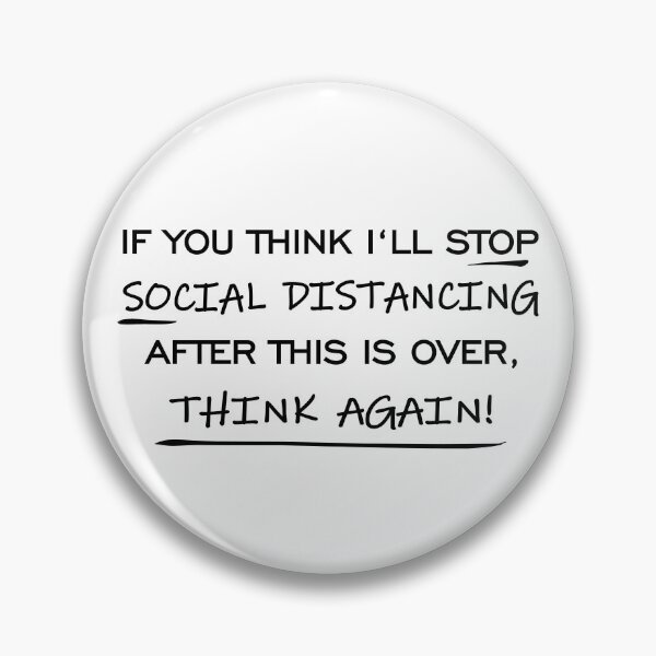 Item preview, Social Distancing designed and sold by claudiasartwork.