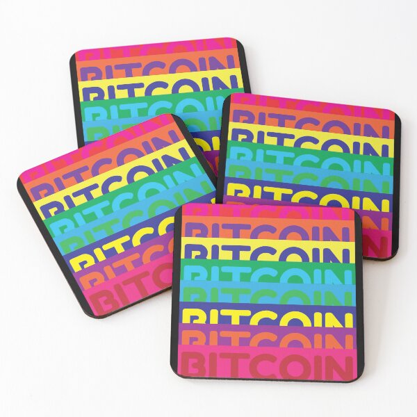 Item preview, Bitcoin Multi Color Sign designed and sold by MadMando.