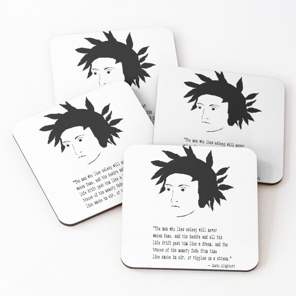 Item preview, Dante Italian Quote designed and sold by The Dead  Writers Circle.