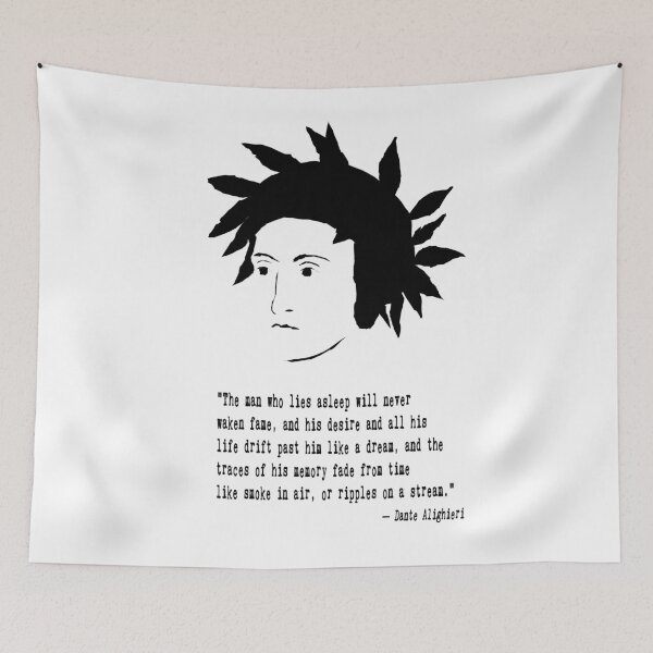 Item preview, Dante Italian Quote designed and sold by The Dead  Writers Circle.