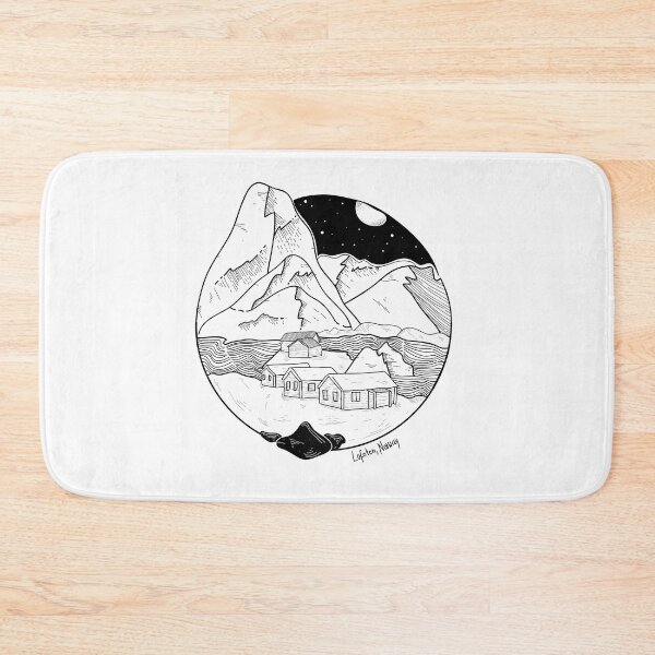 Item preview, Norway - Lofoten landscape designed and sold by nanaminhae.