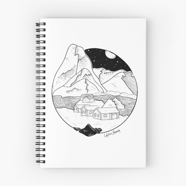 Artikelvorschau, Norwegen - Lofoten Landschaft entworfen und verkauft von nanaminhae.