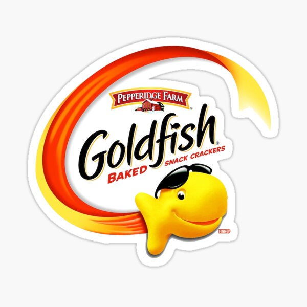 Goldfish crackers Sticker