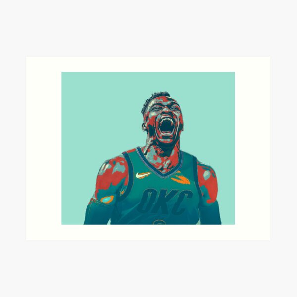 Russell Westbrook Art Print