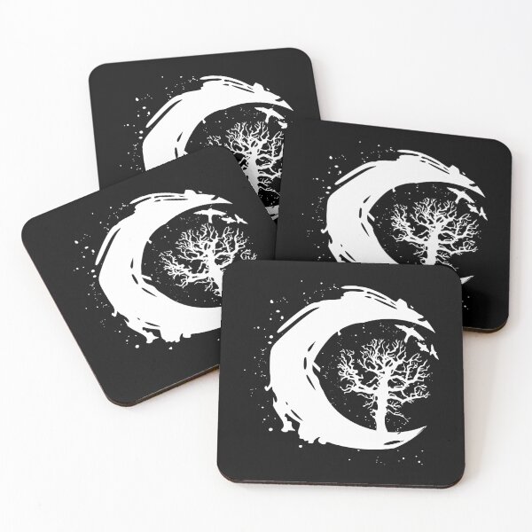 Item preview, Witch Moon Tree and Birds designed and sold by MysticMoonVibes.