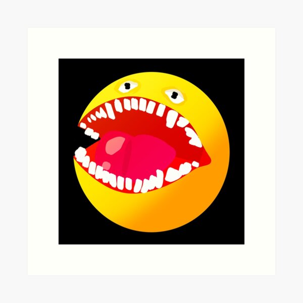 Cursed Emoji Sticker Pack Art Print for Sale by bigmemeenergy