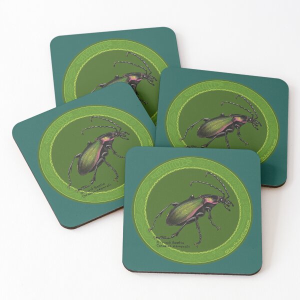 Item preview, Ground Beetle round designed and sold by mernstw.