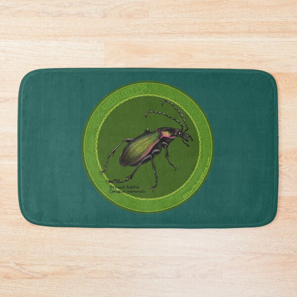 Item preview, Ground Beetle round designed and sold by mernstw.