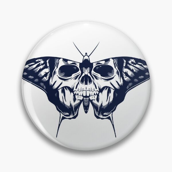 Item preview, Skull On Butterfly Wings designed and sold by RealestDesigns.