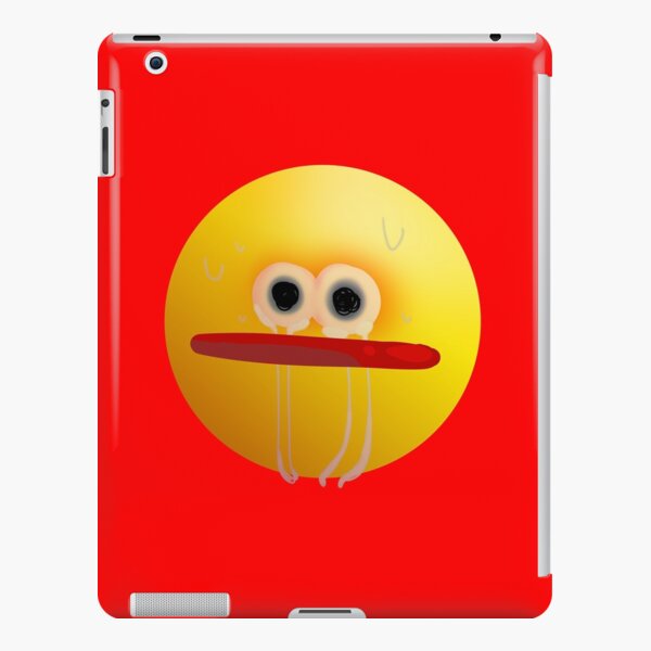 Cursed emoji funny emojis pack | iPad Case & Skin