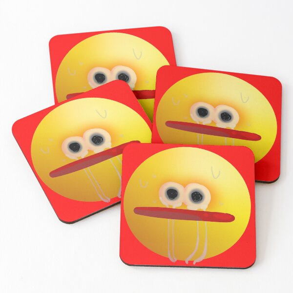 Item preview, cursed emoji series- VIBE CHECK designed and sold by humanimplosions.