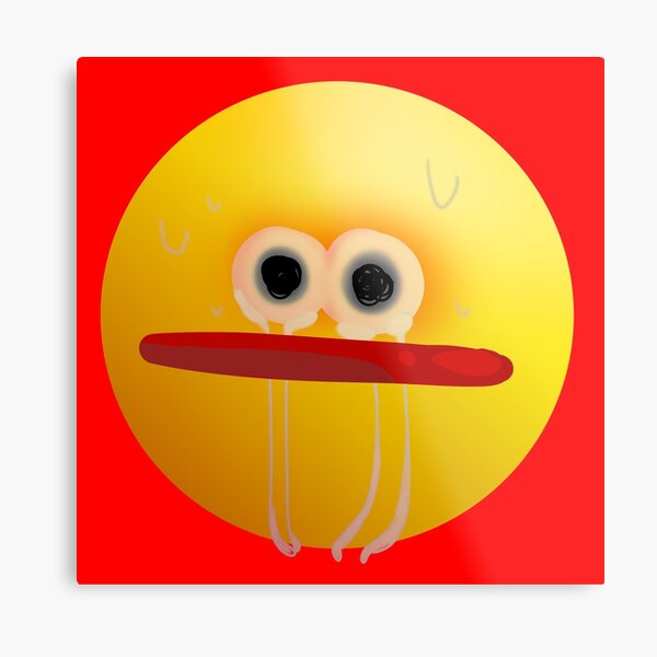 Cursed Emoji Sticker Pack Art Print for Sale by bigmemeenergy