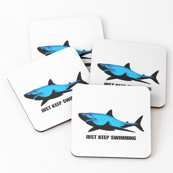 Item preview, Quote- Just keep Swimming designed and sold by Comes-at-a-cost.