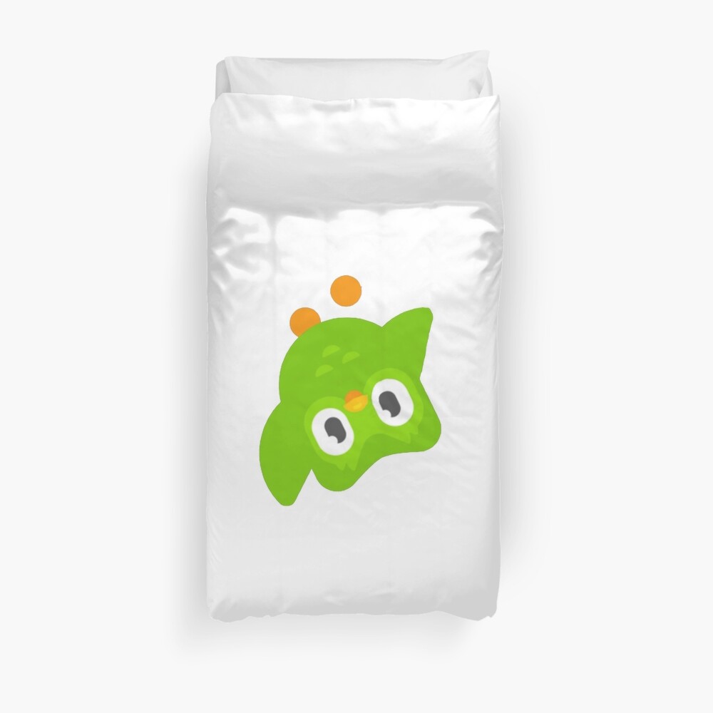 "duolingo owl" Duvet Cover by luie5i Redbubble