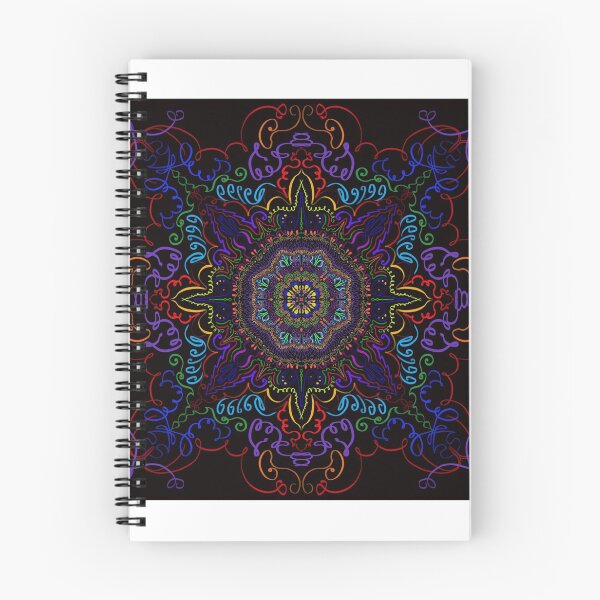 Item preview, Brilliant on black mandala designed and sold by MamaODea.